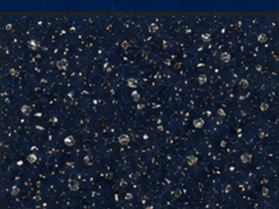 Chapa da pedra Azul Escuro Stellar
